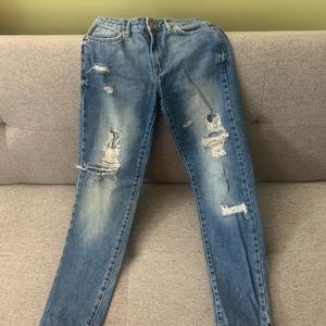 Forever 21 Ripped Jeans Size 25
